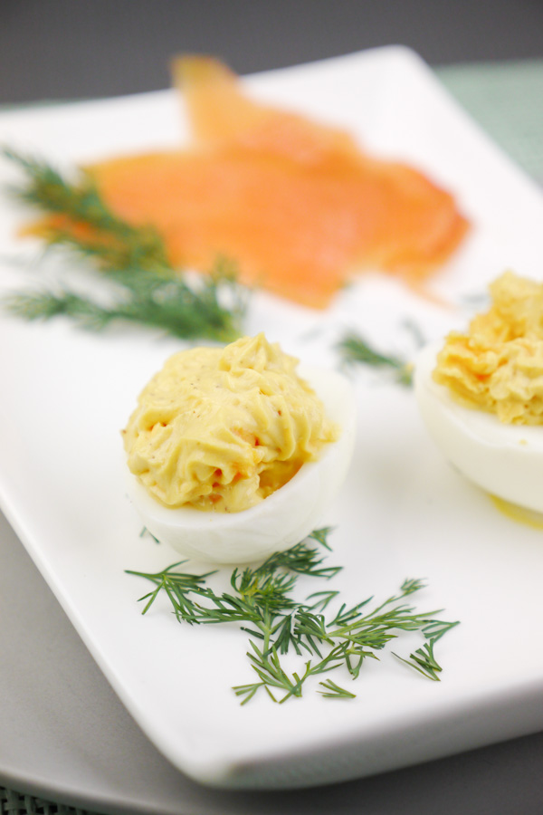 Gefüllte Eier für den Osterbrunch - Gaumenfreundin - Food &amp; Family Blog