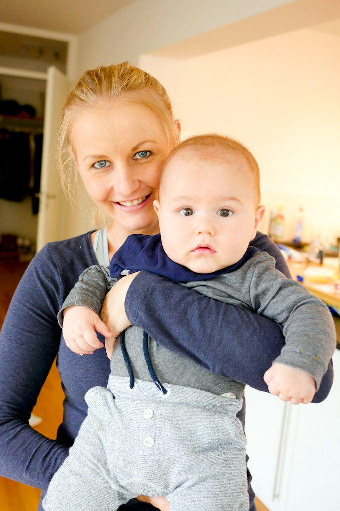 Marie und Baby Noah -- Interview zum Thema Beikost