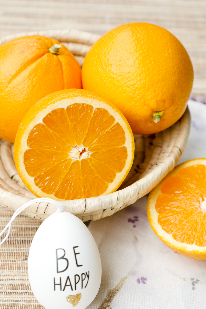 Frische Bio Orangen als Zutat für meinen Orangen-Smoothie