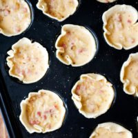 Zubereitung der Blätterteig-Muffins