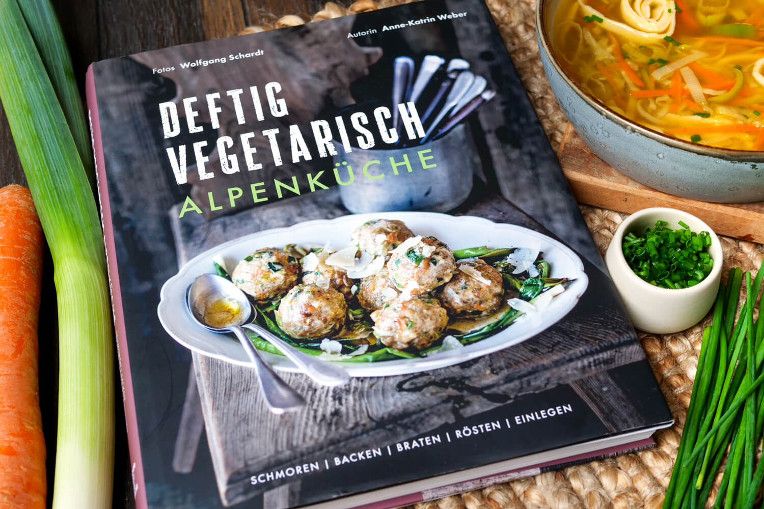 Kochbuch-Empfehlung: Deftig vegetarisch – Alpenküche