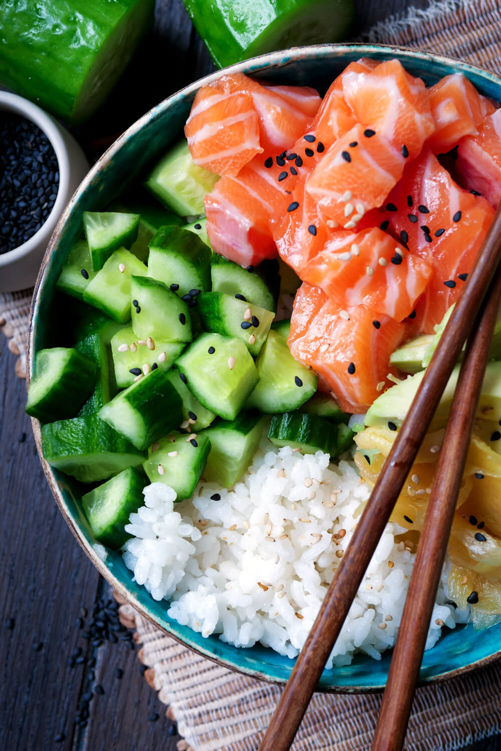 Sushi-Bowl ganz einfach