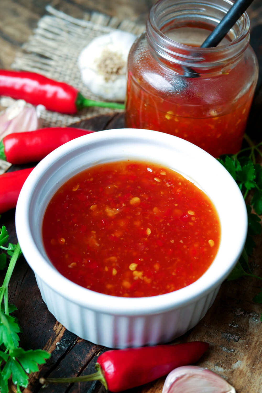 Sweet-Chili-Sauce in 15 Minuten