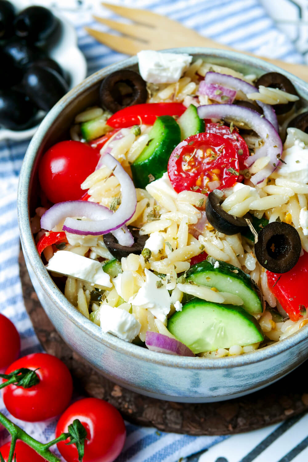 Kritharaki-Salat ganz einfach
