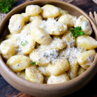 Gnocchi Gorgonzola mit Parmesan