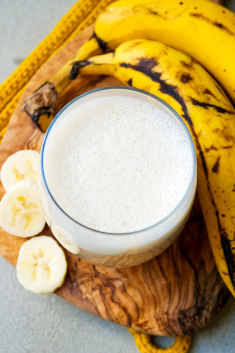 Bananenmilch mit nur 2 Zutaten