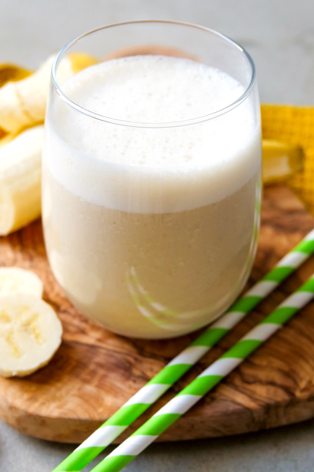 Bananenmilch mit Reismilch - Rezept
