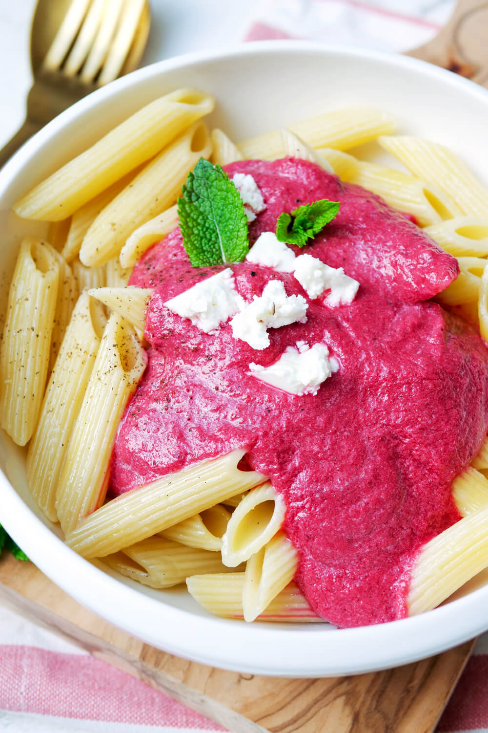 Pink Pasta, das Rezept zum Foodtrend