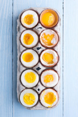 Garzeiten für perfekt gekochte Eier